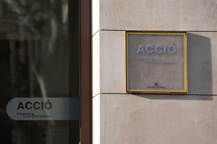 Archivo - Fachada de la sede de Acció (Catalonia Trade & Investment) de la Generalitat de Catalunya.