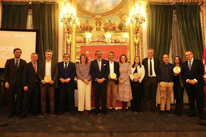 La Cámara de Comercio y la Comunidad celebran los Premios VUI al Emprendimiento Internacional de la Empresa Madrileña