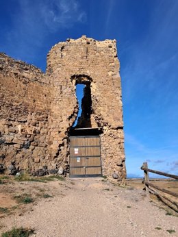 Torre 3 de acceso al Castillo de Trasmoz.