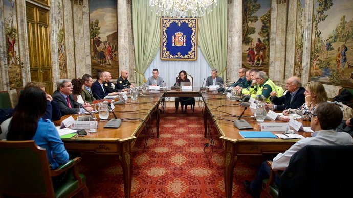 Reunión en la Delegación del Gobierno en Madrid para abordar la campaña de vialidad invernal