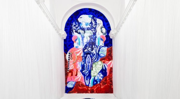 Imagen de la exposición 'Mina de Aura' (2025).