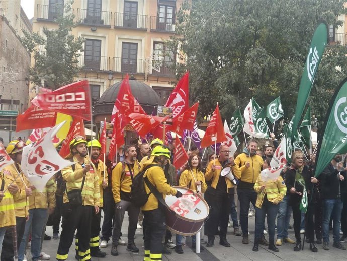Nueva manifestación de los trabajadores de Geacam