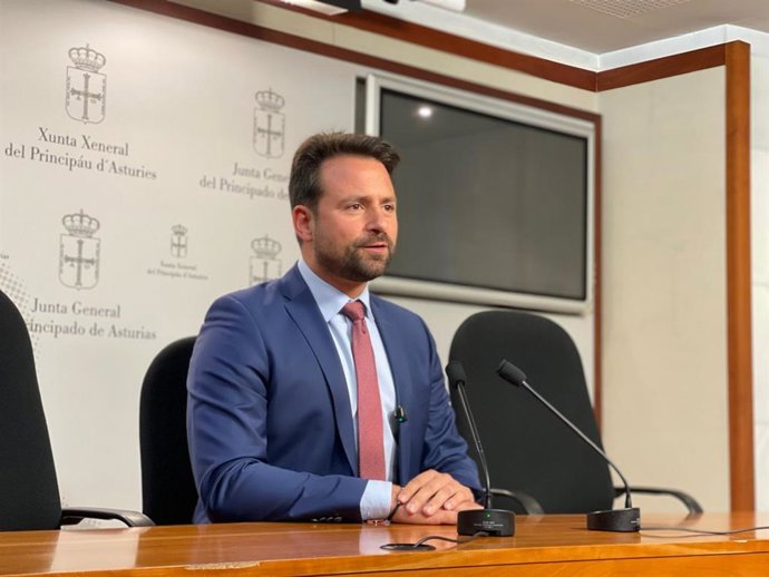 El presidente del PP de Asturias, Álvaro Queipo.