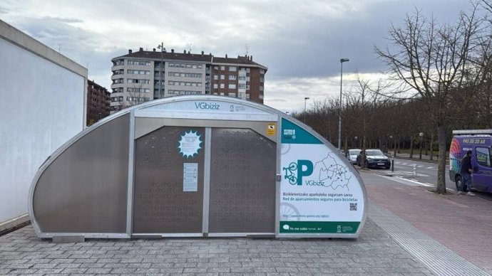 Aparcamiento de bicicletas en Vitoria-Gasteiz