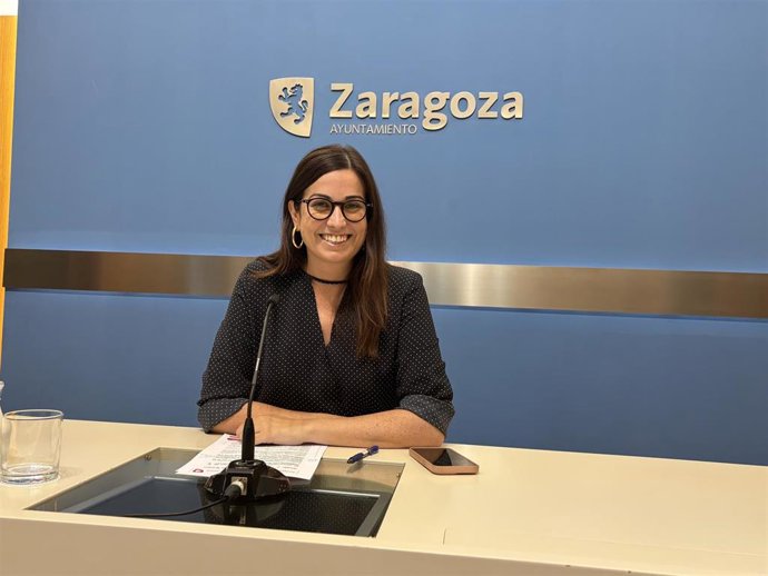 Archivo - La consejera municipal de Medio Ambiente y Movilidad del Ayuntamiento de Zaragoza, Tatiana Gaudes.