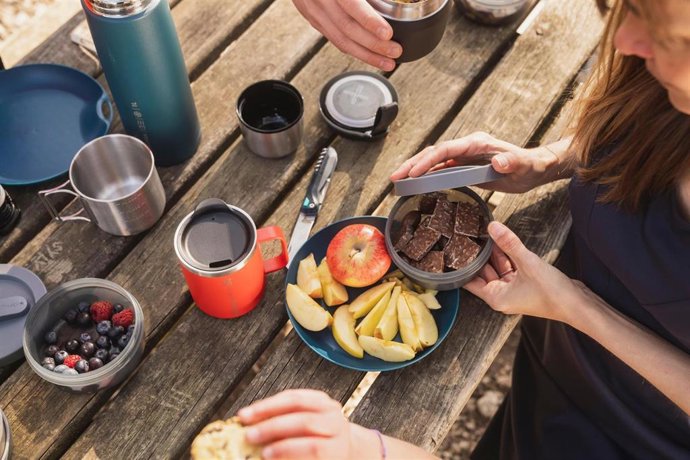 Imagen de productos saludables para antes y después de un entrenamiento
