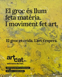 Cartel promocional de la Setmana de l'Art.
