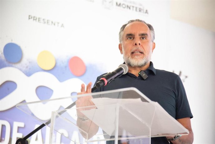 Archivo - El ministro del Interior de Colombia, Armando Benedetti.