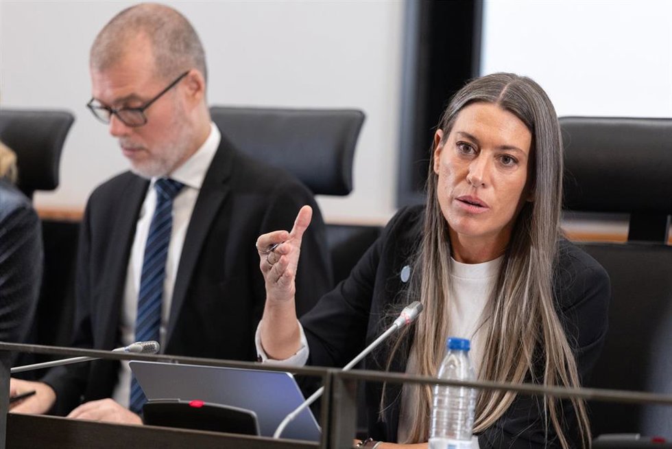 La portavoz de Junts en el Congreso, Miriam Nogueras.