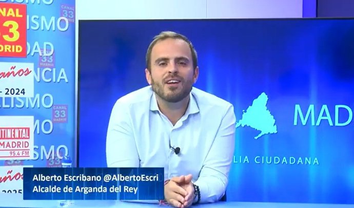 El alcalde de Arganda del Rey, Alberto Escribano, reivindica la recuperación de "inversión, alegría y motivación" y descarta subir impuestos.