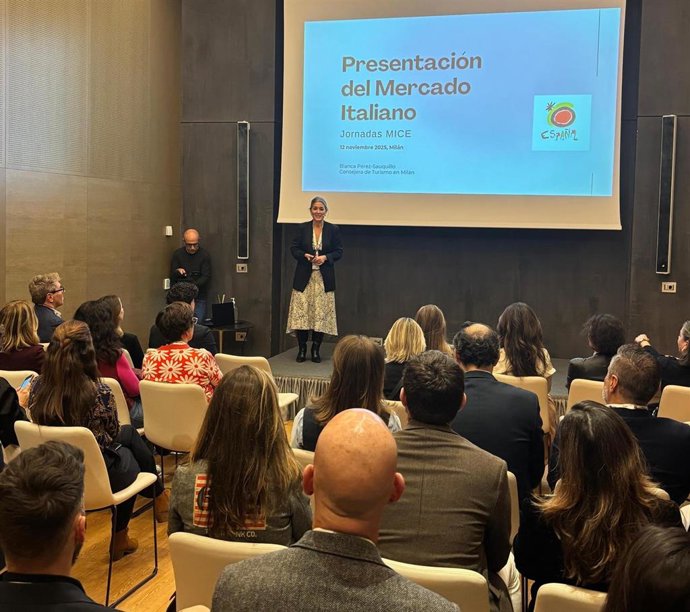 Turespaña organiza un doble encuentro en Turín y Roma para impulsar el turismo español de congresos.