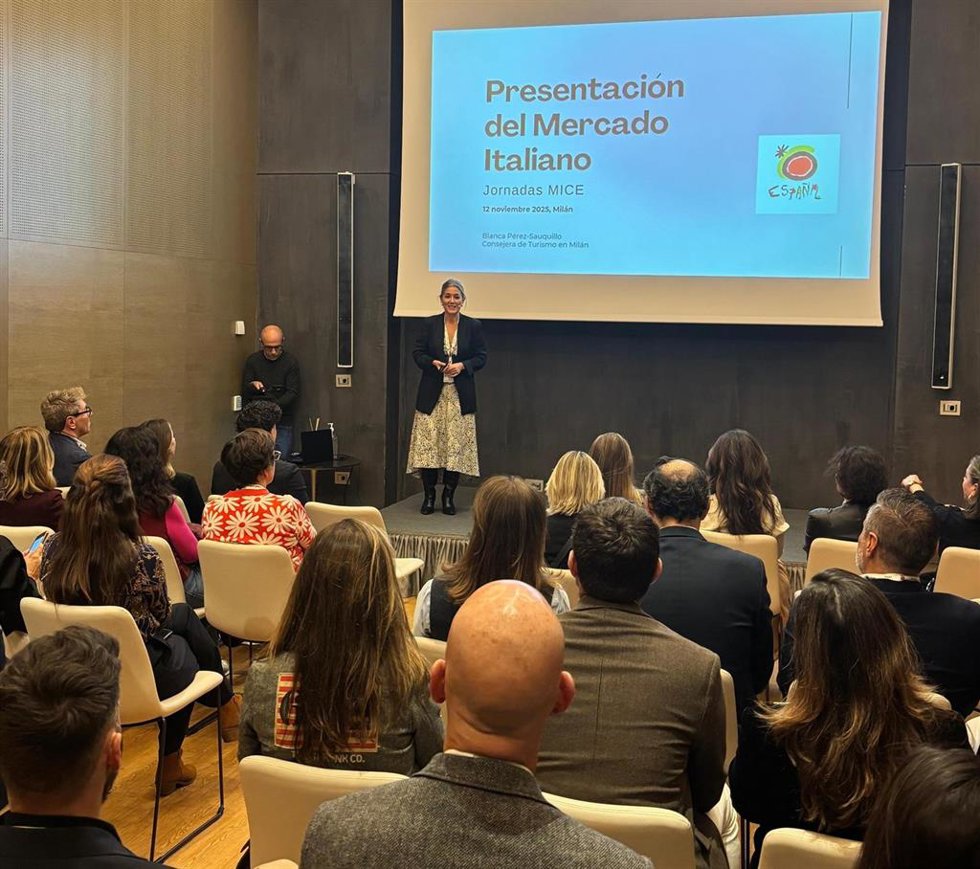 Turespaña organiza un doble encuentro en Turín y Roma para impulsar el turismo español de congresos.