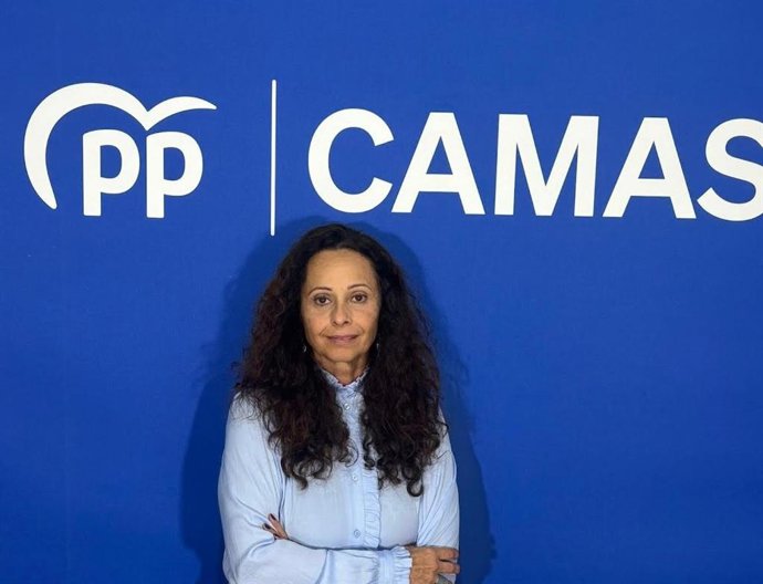 La portavoz Grupo Popular Ayuntamiento de Camas, Manuela Reina.