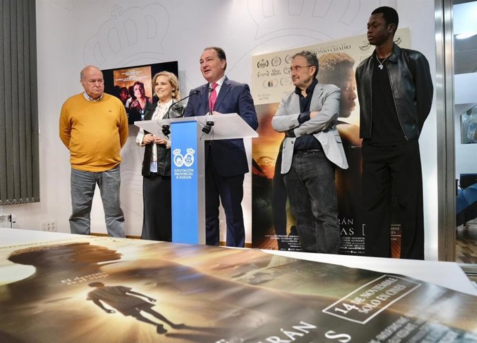 Presentación de la película 'Te protegerán mis alas', del cineasta onubense Antonio Cuadri.