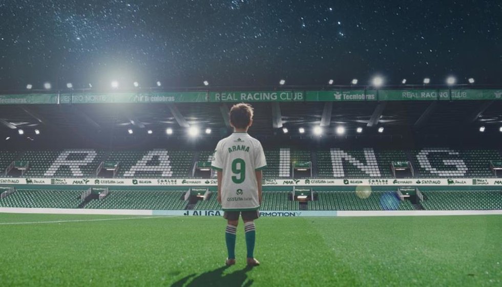 El Racing de Santander sustituirá sus patrocinadores por nombres de niños que esperan un trasplante