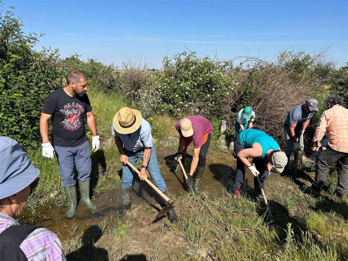 Una de las actividades en la provincia de Segovia.
