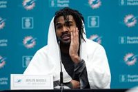 Jaylen Waddle: "El campo del Metropolitano está genial y la hospitalidad ha sido increíble"