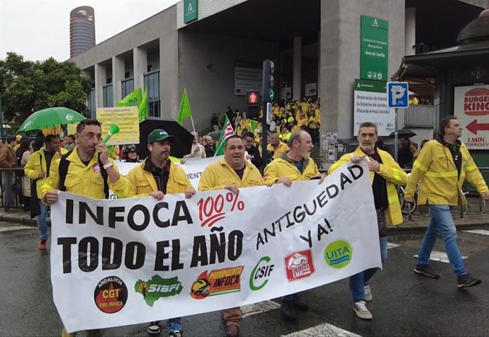 Organizaciones sindicales reclaman a la Junta que cumpla los compromisos adquiridos con trabajadores de Amaya y Asema.