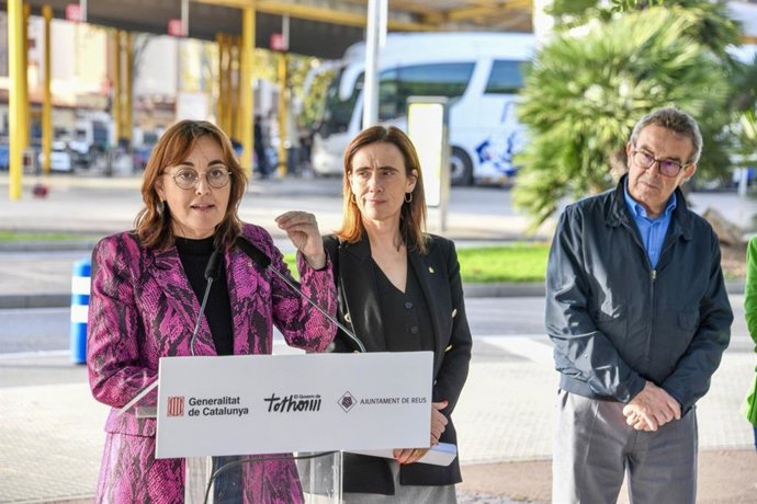 Presentación de las mejoras de la conexión de autobús Reus-Tarragona.