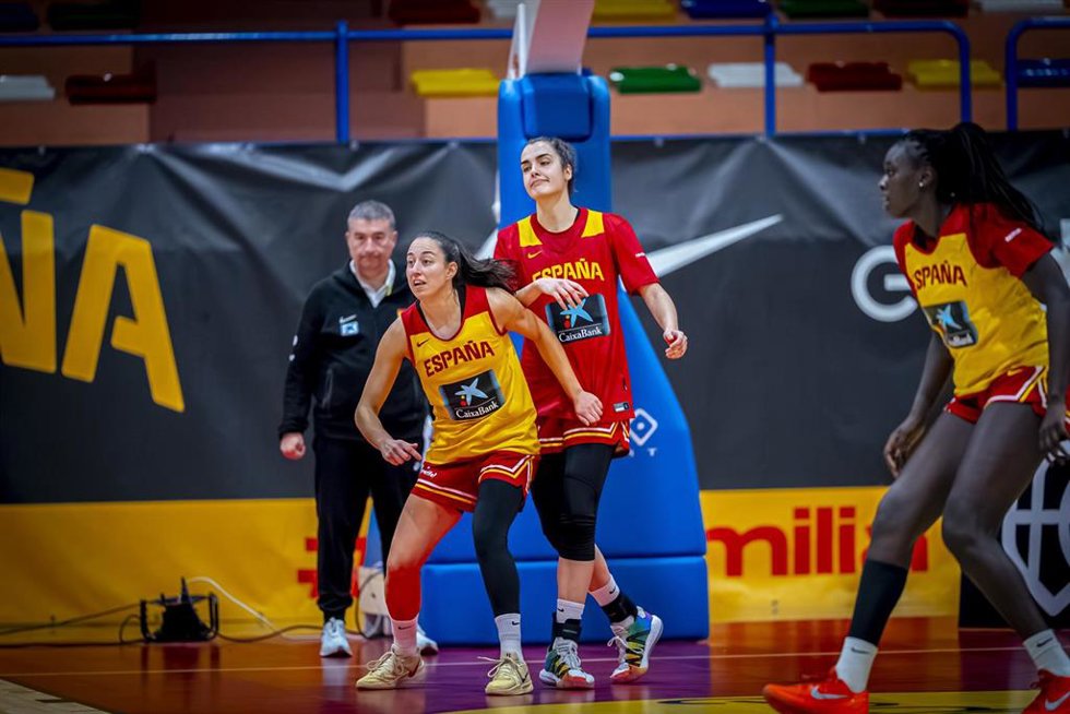 La base de la selección española Maite Cazorla
