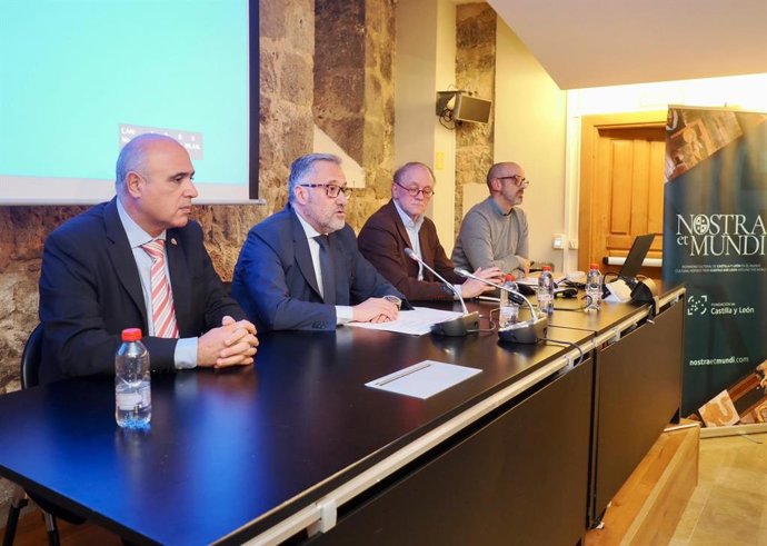 Pollán, durante su intervención en la clausura de las jornadas 'Memoria del patrimonio ausente'.
