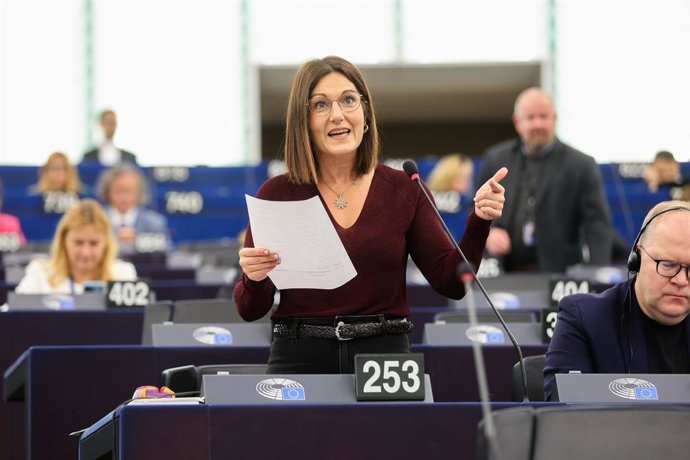 La eurodiputada del PNV, Oihane Agirregoitia