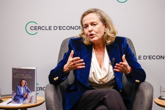 La presidenta del Banco Europeo de Inversiones (BEI), Nadia Calviño