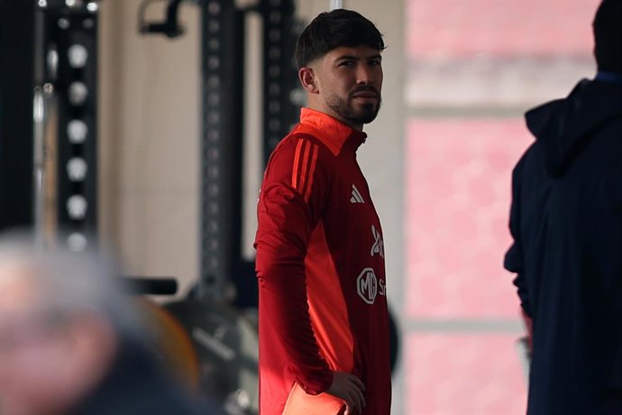 Futbol, Entrenamiento seleccion chilena. Entrenamiento de la seleccion chilena previo al partido contra Bolivia, en el Complejo Deportivo Juan Pinto Duran. Santiago, Chile. 07/06/2025 Javier Torres/Photosport  Football, Trainning session team