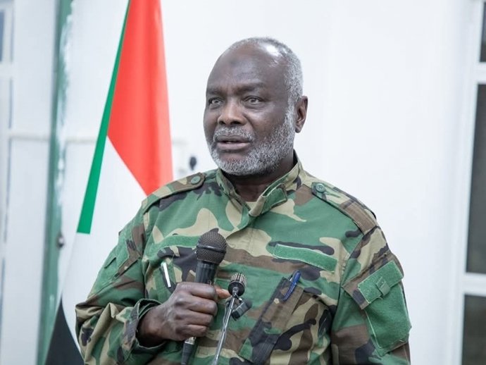 El ministro de Finanzas de Sudán y líder del Movimiento Justicia e Igualdad (JEM), Gibril Ibrahim Mohamed Fediel