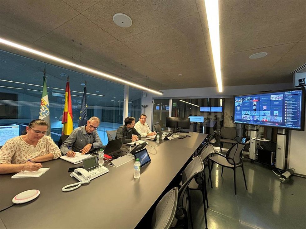 Reunión del Cecopi en la madrugada de este viernes