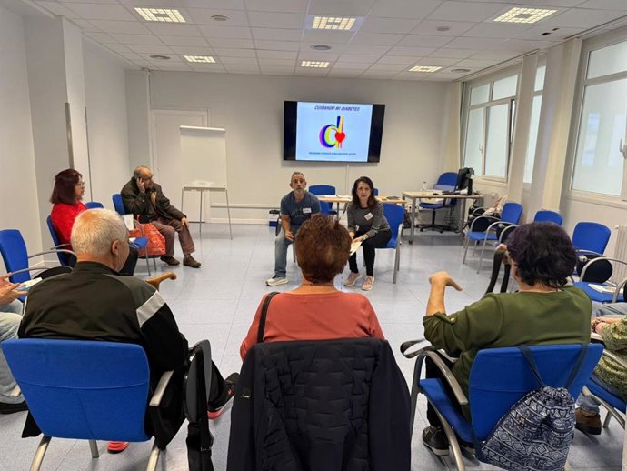 Talleres para pacientes de diabetes