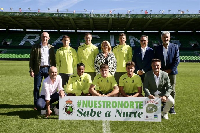 Archivo - Racing 'Sabe a Norte'.