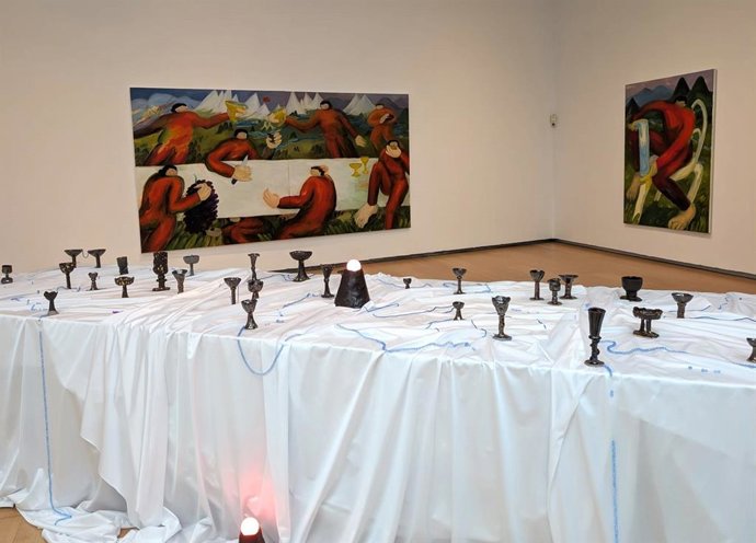 La instalación  'El banquete', de Gema Quiles