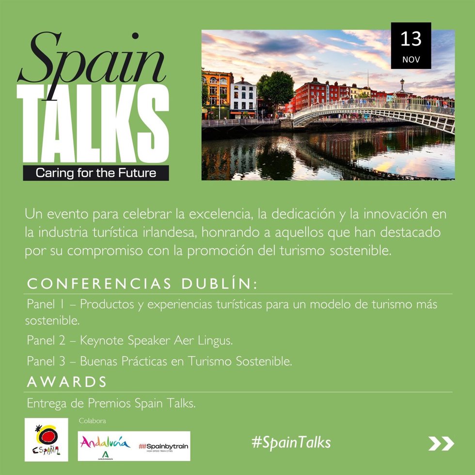 Turespaña celebró ayer en Dublín la primera edición de 'Spain Talks' en Irlanda.