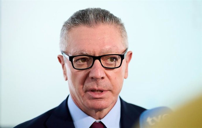 Archivo - El exministro de Justicia y exalcalde de Madrid, Alberto Ruiz-Gallardón, en una imagen de archivo.