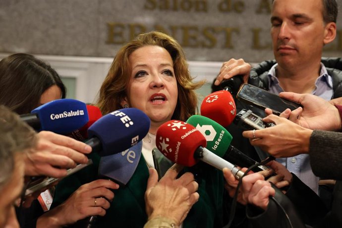 Archivo.- La consejera de Salud de la Comunidad de Madrid, Fátima Matute