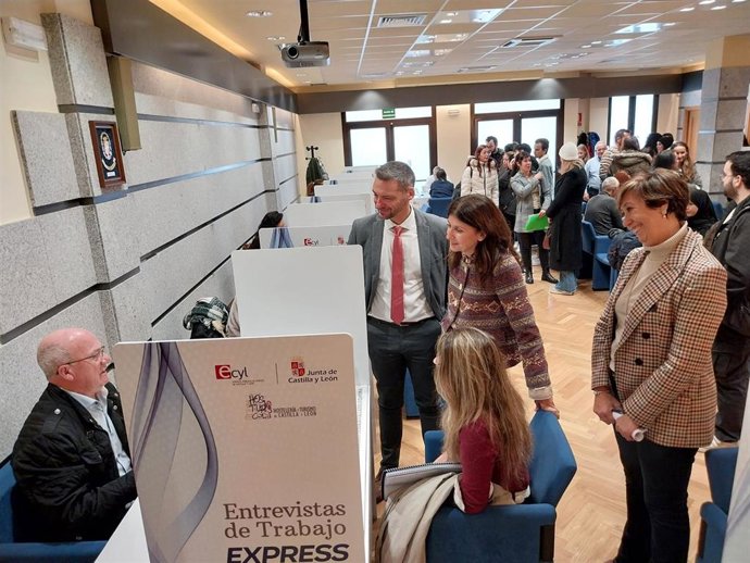 Jornada 'Conexión Hostelería: Entrevistas de Trabajo Exprés', en Segovia.