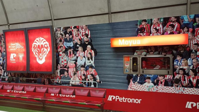 Estación de Moyua de Metro Bilbao.