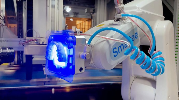 Smartee Denti-Technology Clear Aligner Production in Process