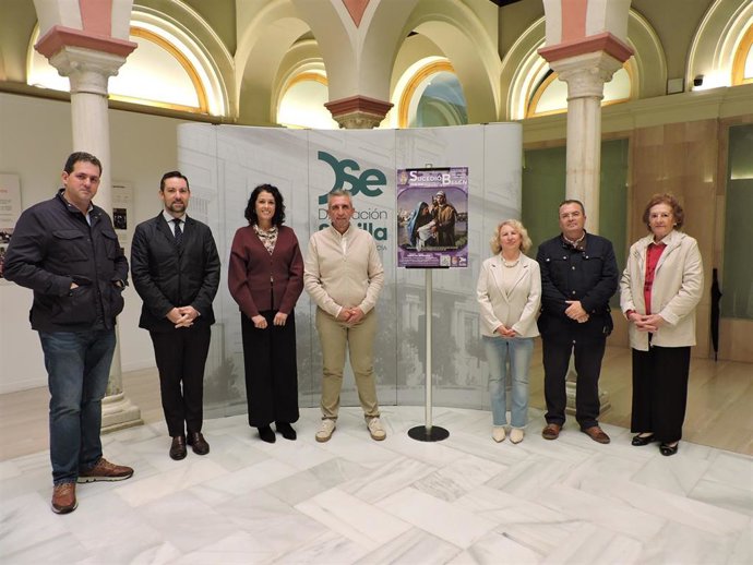 Presentación del Belén viviente de Alcalá del Río en la Casa de la Provincia.