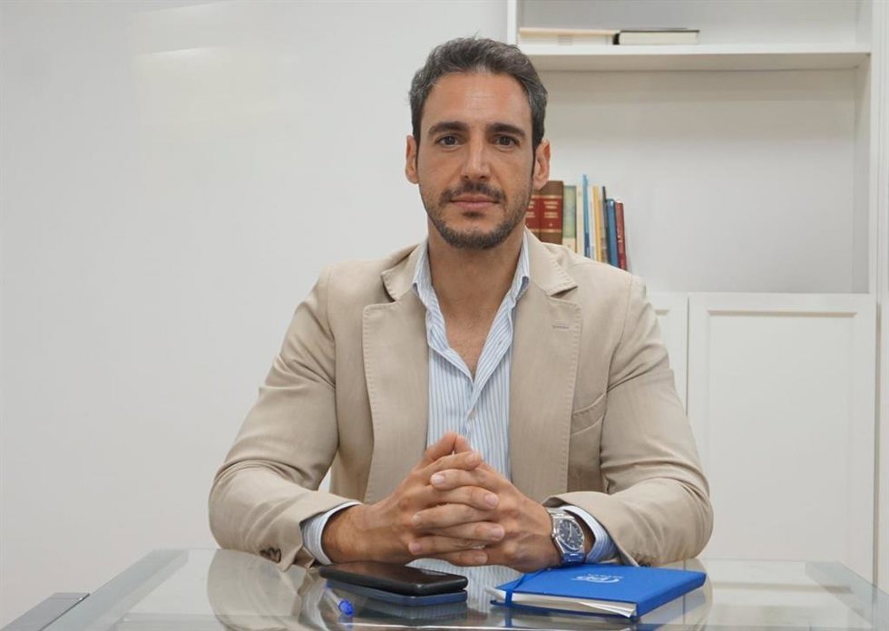 El secretario general del Partido Popular en Sevilla, Agustín Aguilera.