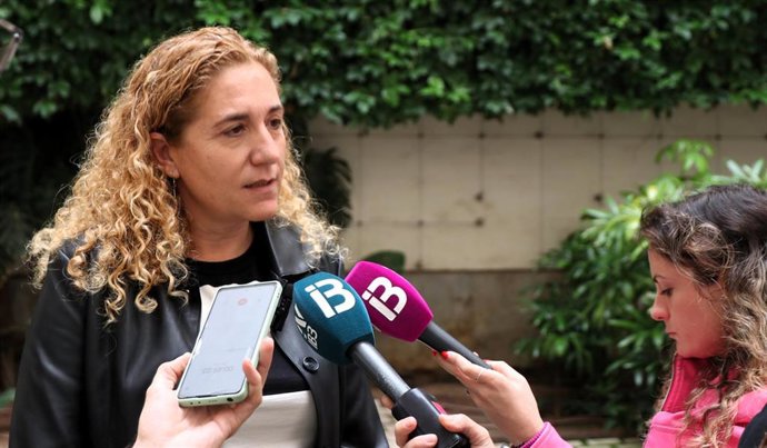 La portavoz de MÉS per Mallorca en el Consell, Catalina Inés Perelló.
