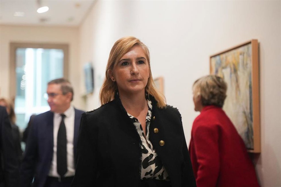 Archivo - La exconsellera de Justicia e Interior Salomé Pradas en imagen de archivo.  