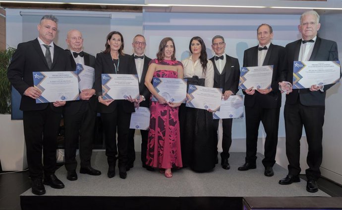 Los galardonados de la noche