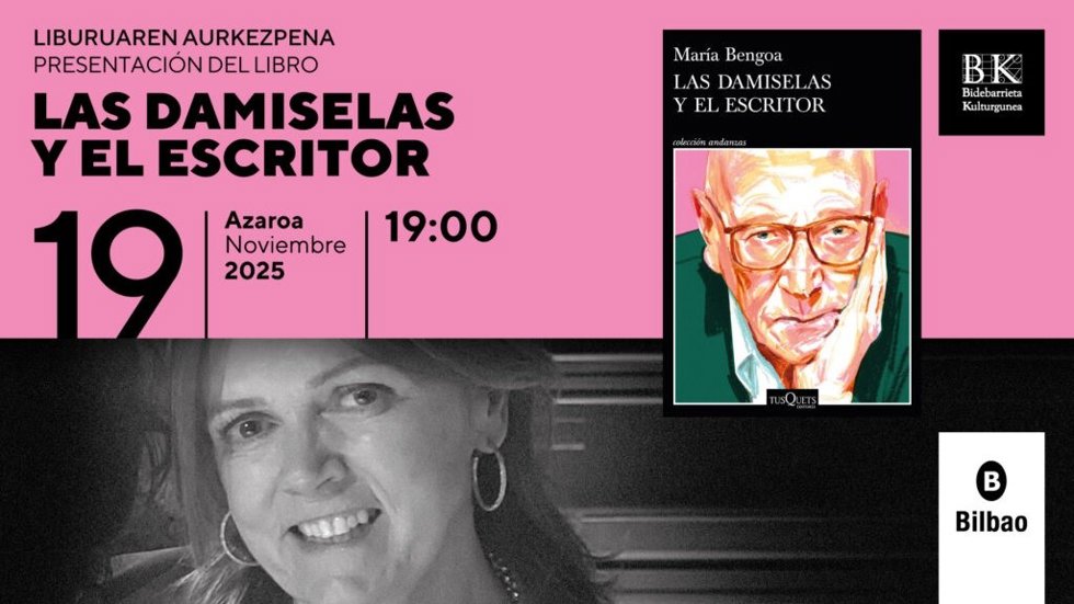 Cartel promocional de 'Las damiselas y el escritor'