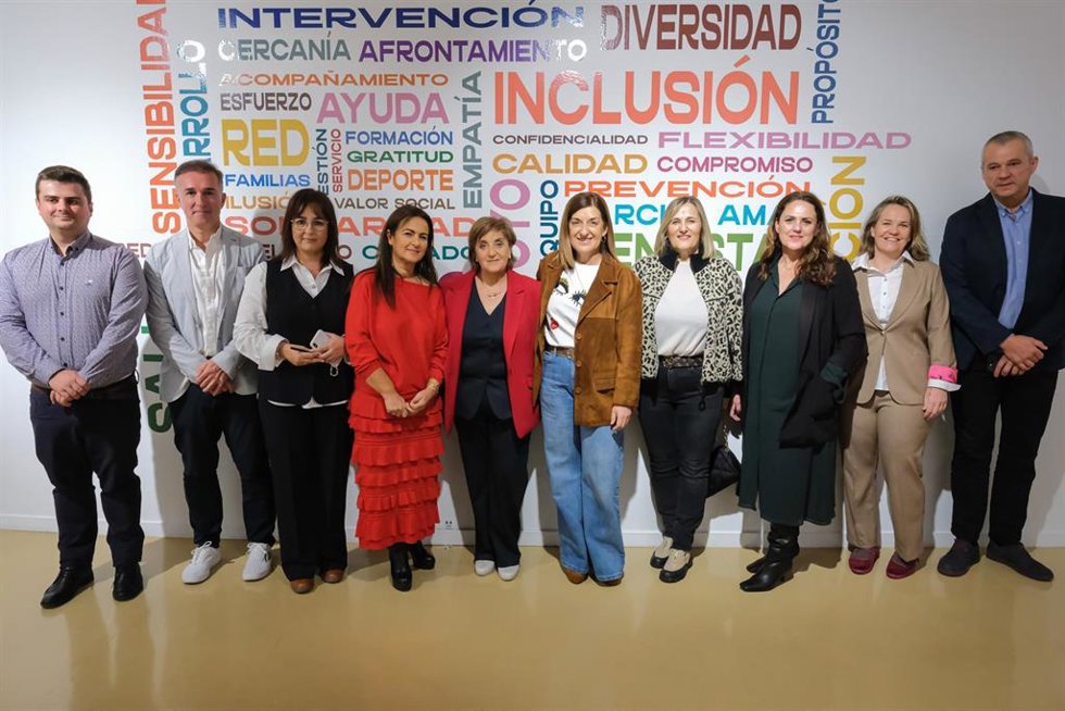 Inauguración de la exposición de AMAT en Torrelavega