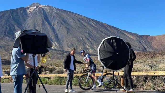Un rodaje en el Parque Nacional del Teide