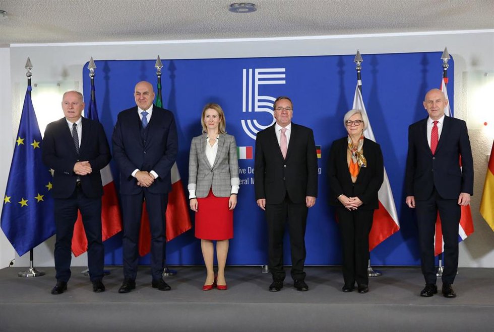 Reunión del Grupo de los Cinco en Berlín (Alemania) a 14 de noviembre de 2025