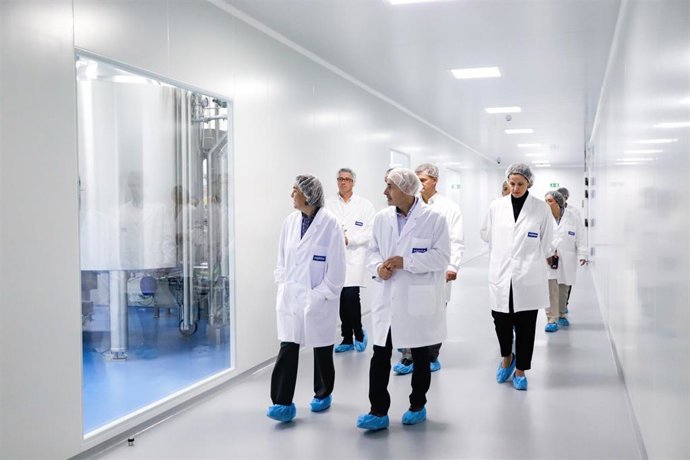 Paneque durante la visita.