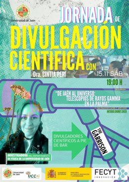 Cartel de una de las charlas de 'Laboratorio The Garrison'.